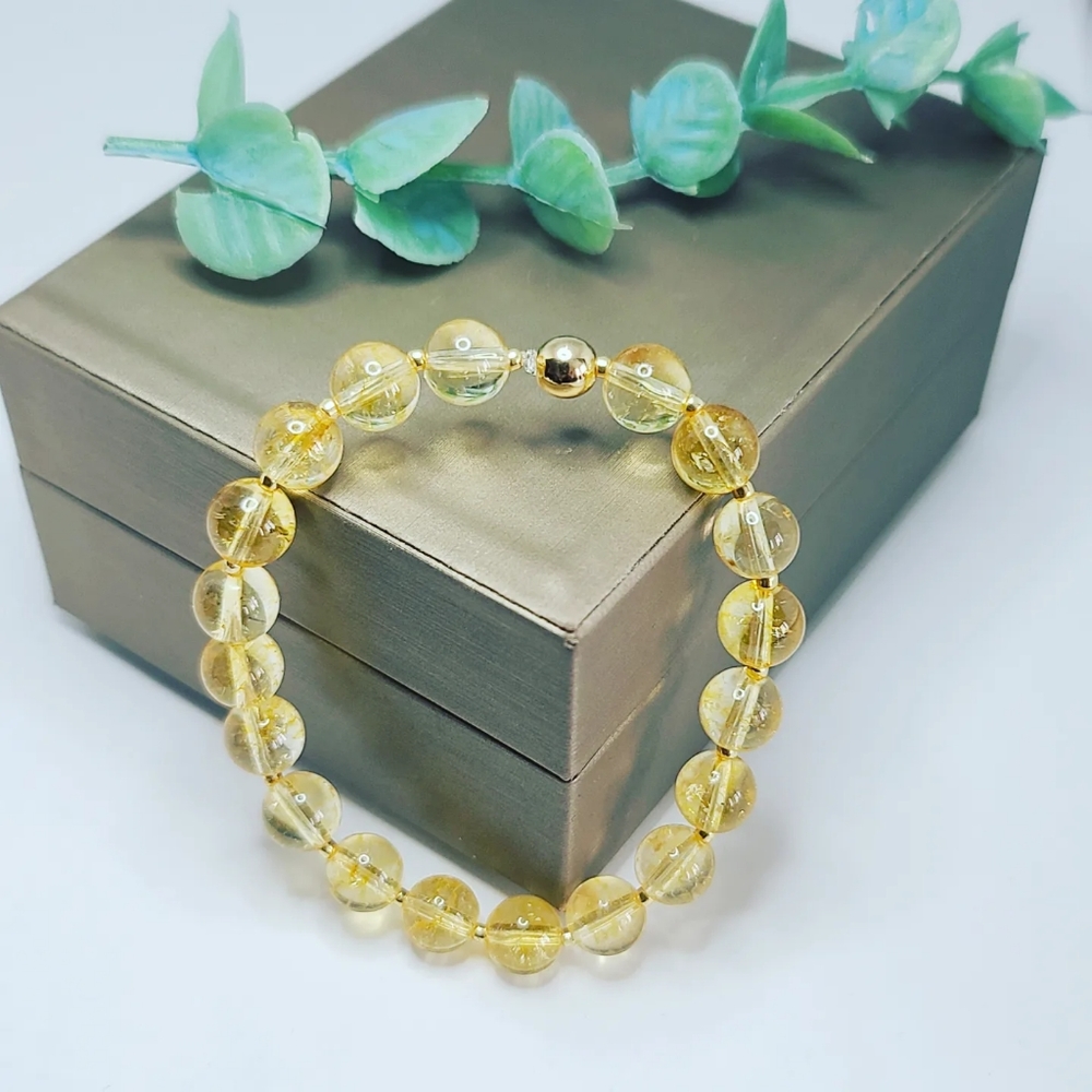 Citrine bracelet